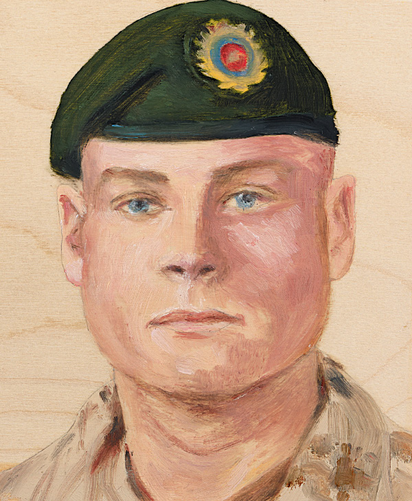 Spr. Matthieu Allard 5e Régiment Du Génie De Combat, Groupement Tactique, 2e Bataillon, Royal 22e Régiment August 1, 2009